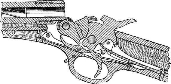 Рис 88 Винтовка с откидным затвором Ремингтона затвор открыт 4 - фото 89