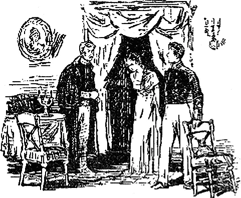 В этот момент послышался стук в окно Наташа вышла и возвратилась в - фото 28