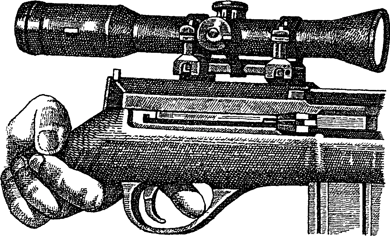 Снайперская винтовка SSG96 И наши оружейники в конце XX века снова обращались - фото 41