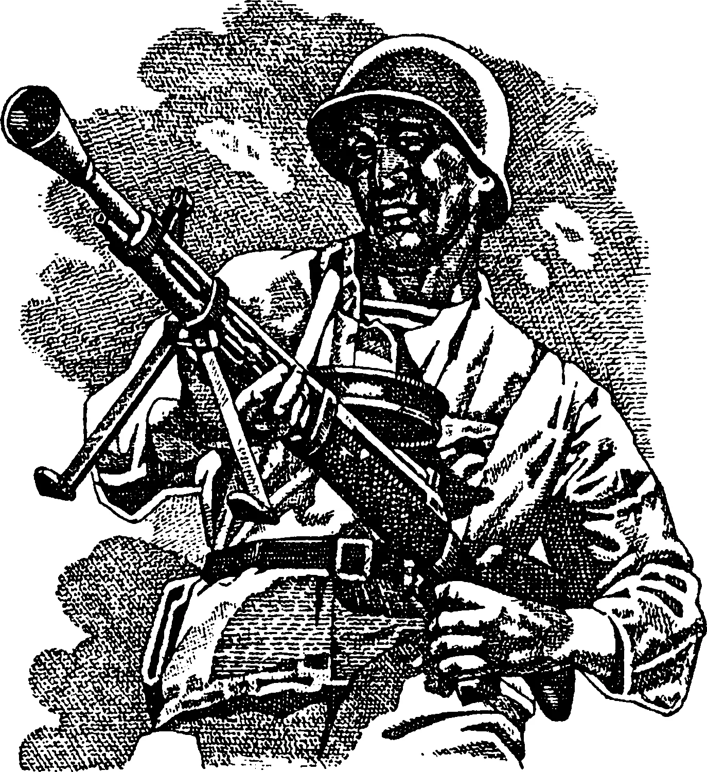 1 Дегтярев ДПМ 1945 г2 Ручной пулемет ДП Дегтярева пехотный Будущие - фото 58