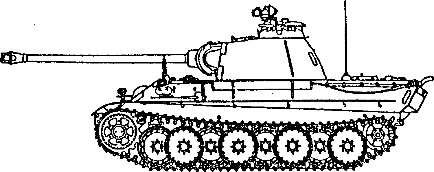 Средний немецкий танк PzKpfw VAusfAG времен Второй мировой войны Опыт Второй - фото 104