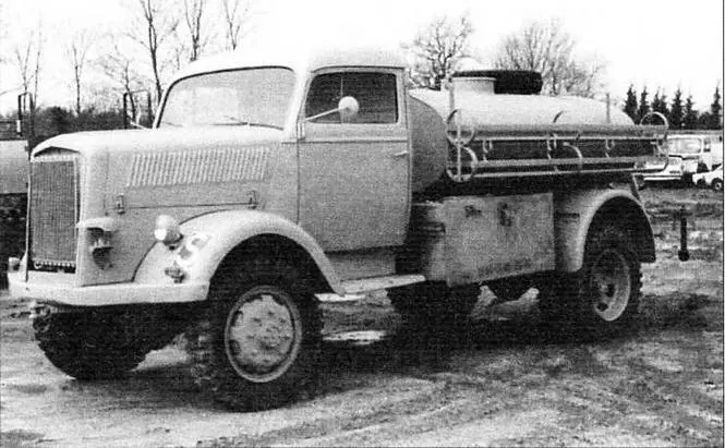 Топливозаправщик Opel Blitz Лестничная пожарная машина Opel Blitz - фото 41