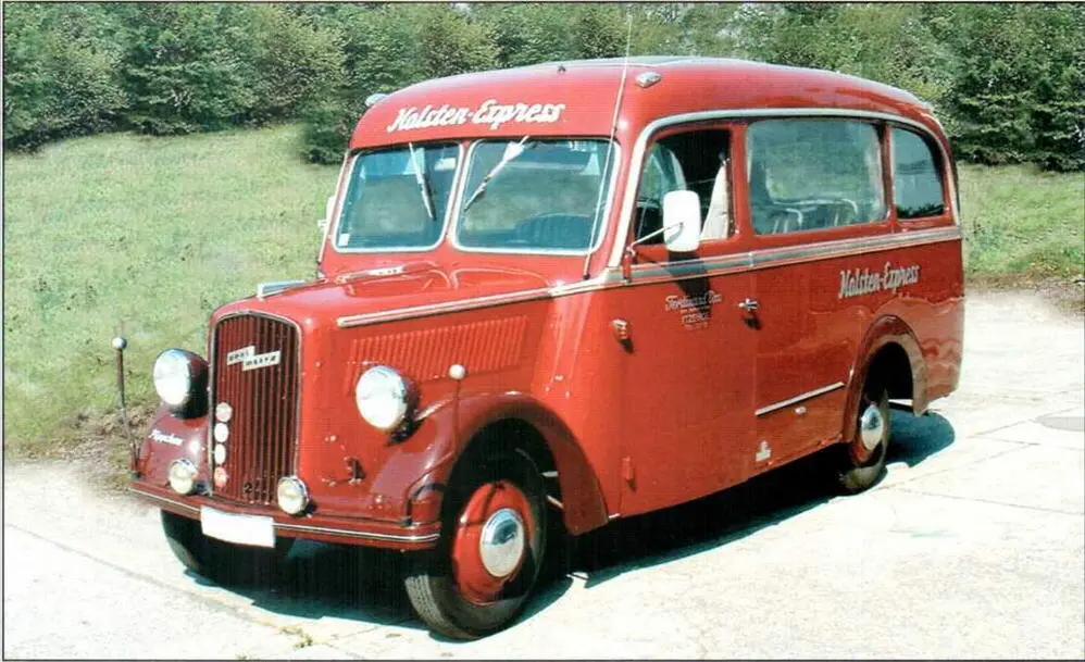 Лёгкий автобус на шасси 15тонного OpelBlitz 2532 В 19391940 гг - фото 69