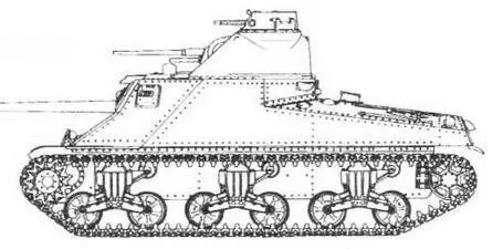 M3А4 M3А5 Medium Tank M4 General Sherman Танк Шерман M4A2 1941 г - фото 31
