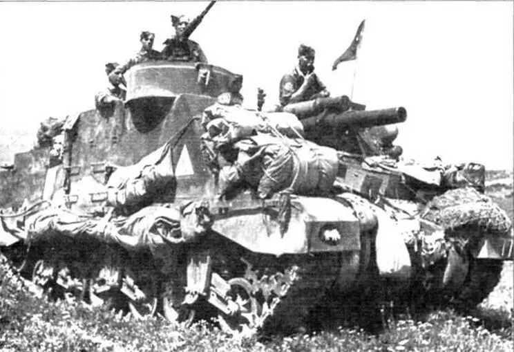 Африканская кампания 1943 г САУ М7 батареи А 11го полка Королевской конной - фото 51