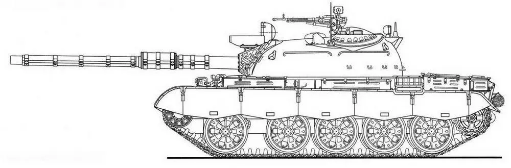 Китайский танк Тип 69II 1982 год Производство и модернизация Т55 за - фото 32