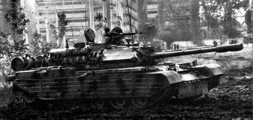 Модернизированный TR85M1 с СУО фирмы Матра Иракский Т55 Энигма с - фото 44