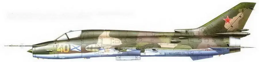 Су I7M4 47 отдельной морской штурмовой авиаэскадрильи ВВС Черноморского флота - фото 156