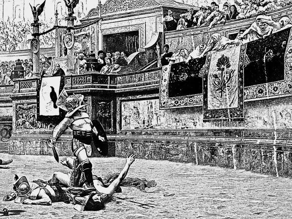Pollice verso ЖанЛеон Жером Внимательно слушая меня девушка молча кивнула - фото 4