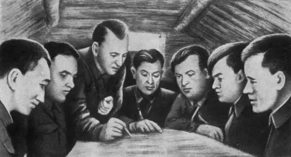 Заседание Минского подпольного обкома КПбБ с участием представителей - фото 12