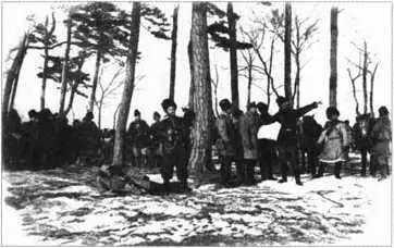 Казацкие офицеры проводят рекогносцировку местности Фотография времен - фото 190
