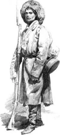 Рядовой русской пехоты на Кавказе Рисунок с натуры Т Горшельта 1860 г - фото 14