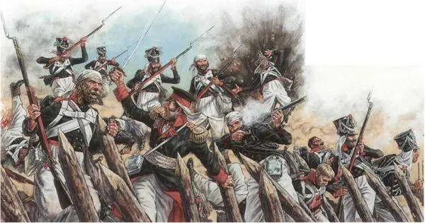 Генерал ПС Котляревский при штурме Ленкорани 31 декабря 1812 г Рисунок - фото 153