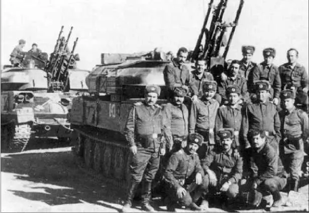 Бойцы группы ЗСУ Шилка 154го ооСпН в ДРА декабрь 1979 года Командир 350го - фото 40