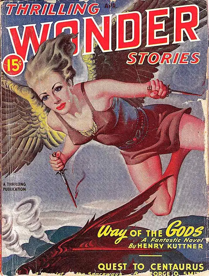 Henry Kuttner Way of the Gods Thrilling Wonder Stories 1947 4 Генри - фото 1