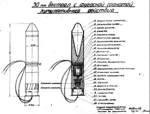 Схема гранаты из заключения НКВД СССР Во всех печатных источниках говорится о - фото 89