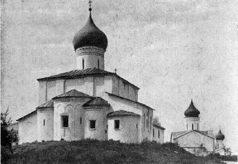 133 Церковь Василия Великого Псков 134 Звонница церкви Богоявления у - фото 226
