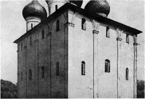 156 Собор в Вологде 157 Искушение Нифонта Миниатюра из Жития Нифонта - фото 249