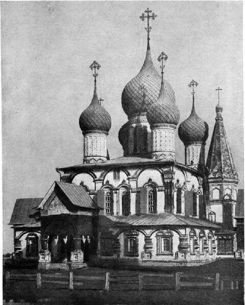 190 Церковь Иоанна Златоуста в Коровниках 191 Вирсавия Фреска церкви Иоанна - фото 283