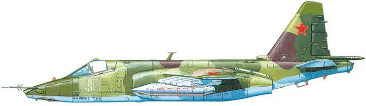 Су25 командира калиновской эскадрильи ппка Г Стрепетова Баграм май 1987 - фото 179