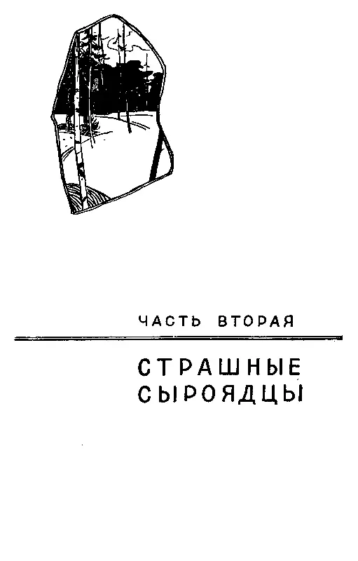 ЧАСТЬ ВТОРАЯ СТРАШНЫЕ СЫРОЯДЦЫ Глава первая ОПАСЕНИЯ ВАНИ РУЧКИНА Дойдя до - фото 8