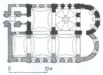 652 План церкви Краткие сведения с 94 Архив ИИМК ф PIII - фото 229