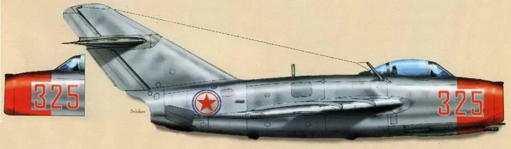 МиГ15бис 1315325 пк Пепеляев 19 сбитых июнь 1951 январь 1952 Аньдун - фото 270