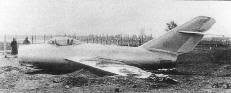 Аварийная посадка МиГ15 120113 пилотируемого летчикомиспытателем завода 1 - фото 45