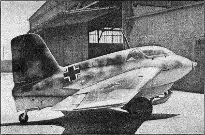 Немецкий ракетный самолет ME163V1 Конструкция ME163V1 основывалась на - фото 2