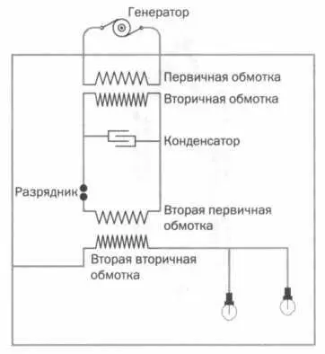 РИС 1 Схема высокочастотной цепи В схеме этой цепи использовался базовый - фото 43