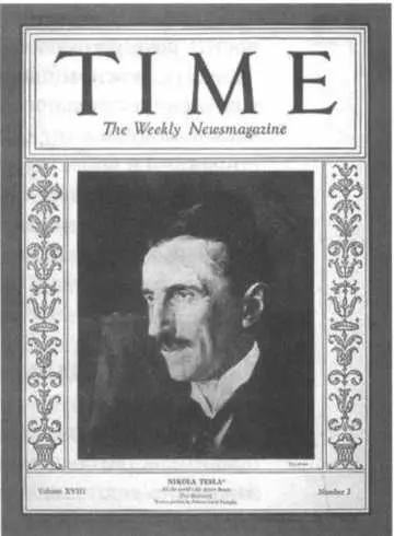 Журнал Time посвятил Тесле титульный лист в честь его 75летнего юбилея - фото 89
