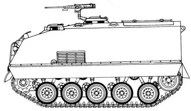 М75 Опытный образец бронетранспортера Т18Е1 с альтернативной установкой - фото 45