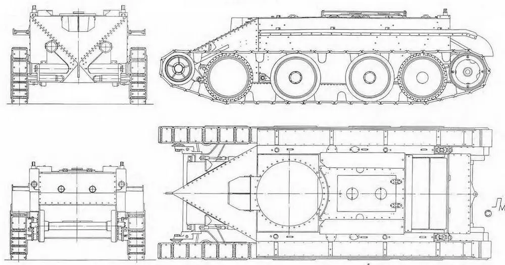 Танк Кристи модель 1940 В частности танк имевший заводской номер 205 i 4 - фото 7