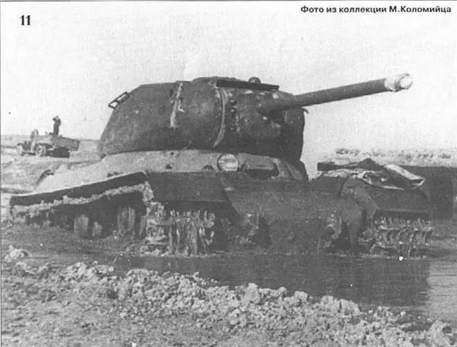 Опытный танк ИС вооруженный 85мм орудием С31 во время Государственных - фото 14