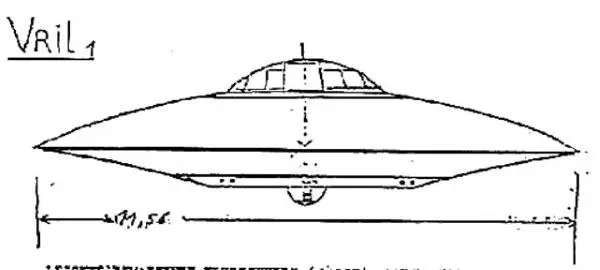 Летающий диск Vril Jager1 На одной из трофейных фотографий обращает на себя - фото 16