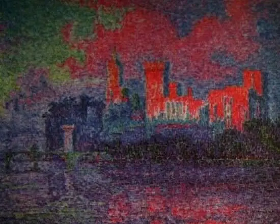 П Синьяк Папский дворец в Авиньоне 1900 В этом торопливом бунтарстве - фото 42