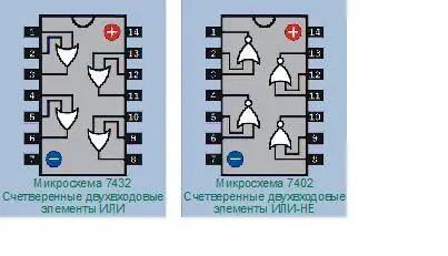 Рис 491 Цоколевка микросхем семейства 74хх с четырьмя двухвходовыми - фото 378