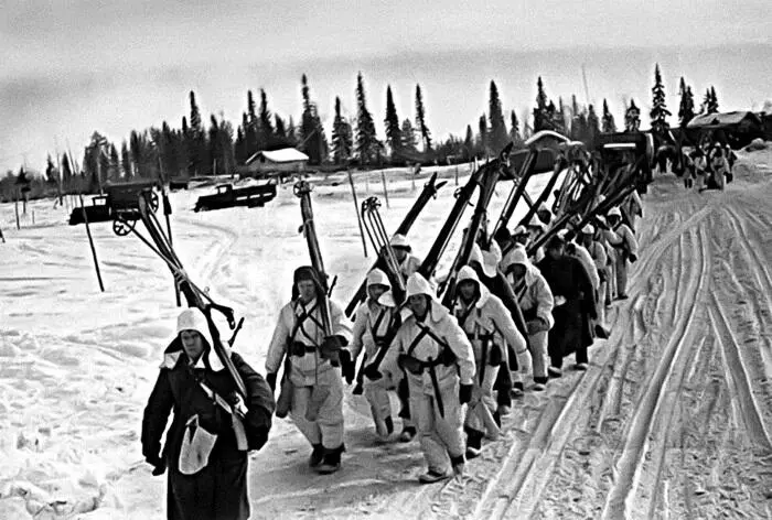 Советские лыжники Опыт использования Красной Армией лыжников в Финской войне - фото 35