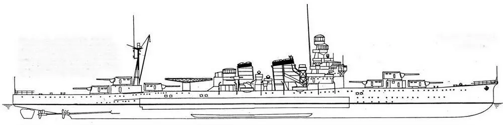 ФУРУТАКА в 1935 году Отличия после модификации 19321933 годов спонсоны с - фото 87