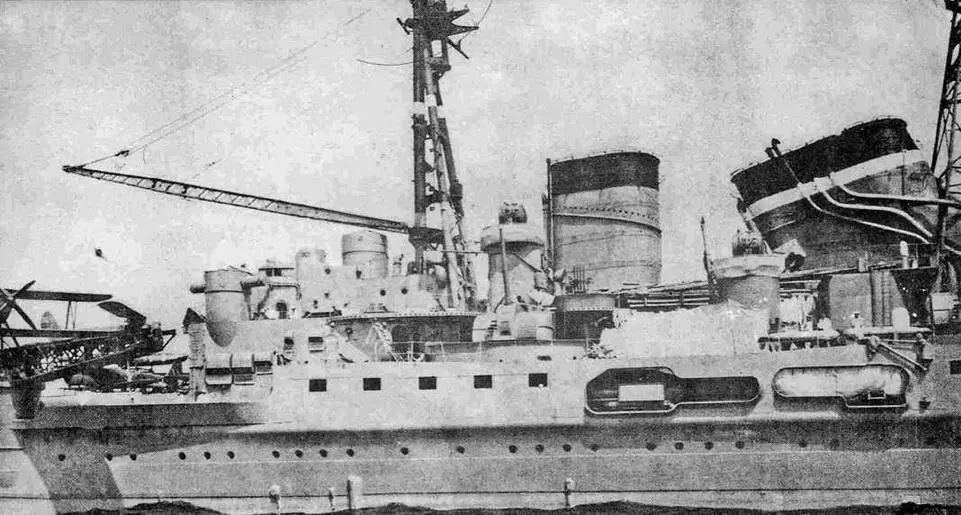 Средняя часть Текай 1938 год Фурутака на испытаниях 9 июня 1939 г - фото 99