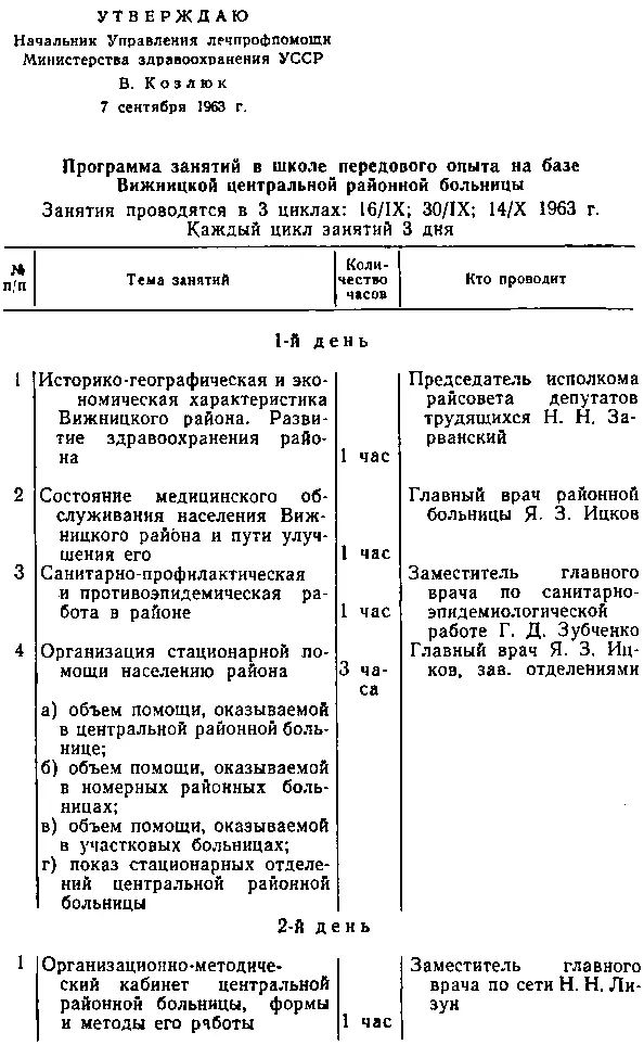 Помимо этого в течение 1963 г были проведены 3 цикла занятий на базе - фото 17
