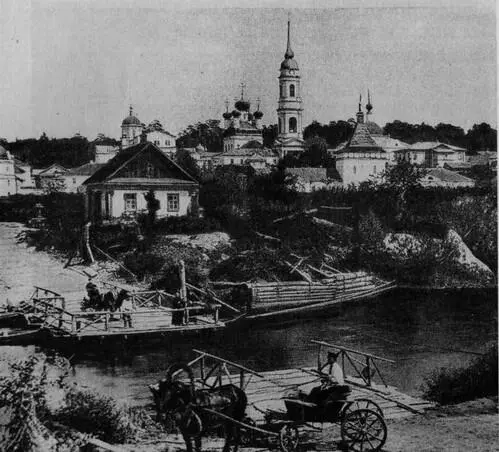 Оптина пустынь Паромная переправа Оптинская братия во главе с - фото 36