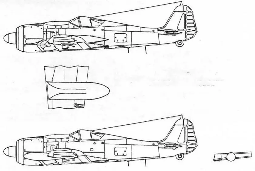 FW190A8 Истребитель с дополнительными мадкрыльевыми топливными баками - фото 74