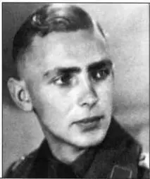 Лейтенант Бинглер командир штуга 3й батареи 191го дивизиона штурмовых - фото 27