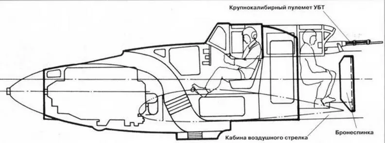 Компоновка бронекорпуса двухместного Ил2 Схема толщин панелей бронекорпуса - фото 38