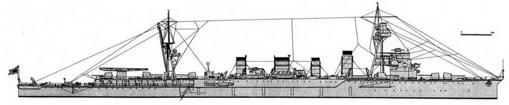 ЛКР Нака на 1942 г ЛКР Нака на апрель 1943 г Экипажу среди - фото 116