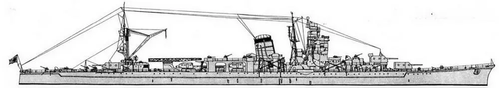 ЛКР Яхаги на 1944 г 10061944 г в охранении КОН Носиро направился в - фото 139
