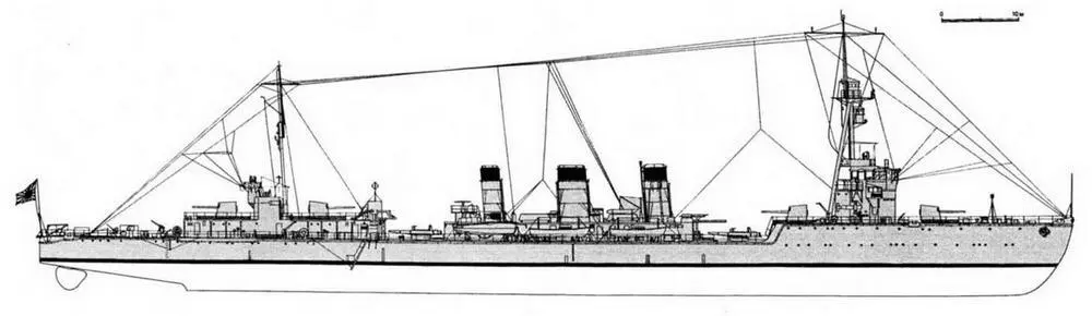 ЛКР Тенрю на 1939 г Тенрю передали в распоряжение командующего Восьмым - фото 68
