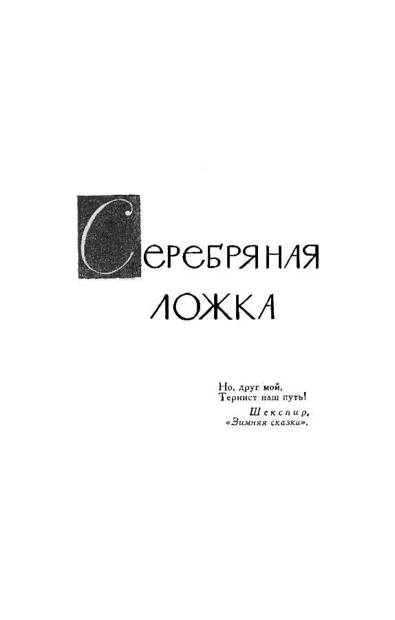 СЕРЕБРЯНАЯ ЛОЖКА ЧАСТЬ ПЕРВАЯ I ИНОСТРАНЕЦ Трудно было с первого взгляда - фото 9