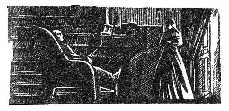ДЕЙСТВИЕ ПЕРВОЕ Кабинет Хилкриста Уютная комната с книгами в старинных - фото 13